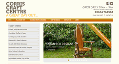 Desktop Screenshot of corriscraftcentre.co.uk